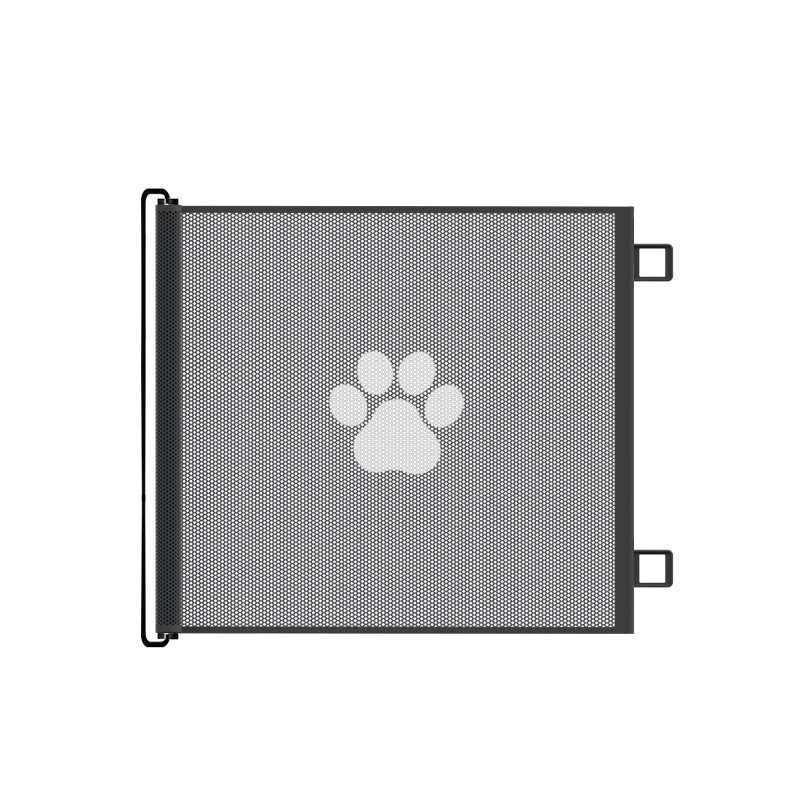 新品宠物围栏隔离门猫咪用品伸缩门栏防猫护栏免打孔门栏家用