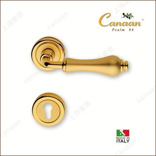 3南金Ca迦naan原装 古典房门锁色皇金系列98LIB4P型 进口铜门锁欧式