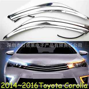 适用于丰田卡罗拉日行灯LED雾灯大灯眉警示灯2014 2015