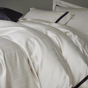 意式高奢匹马棉提花床上四件套纯棉高支全棉软糯丝滑长绒棉简约风