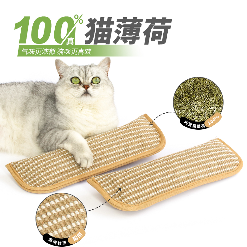 薄荷抱枕磨牙洁牙宠物智能玩具