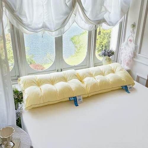 酒双棉层一体全枕头云朵释压枕芯啵啵面包任云朵枕芯羽丝绒枕担店