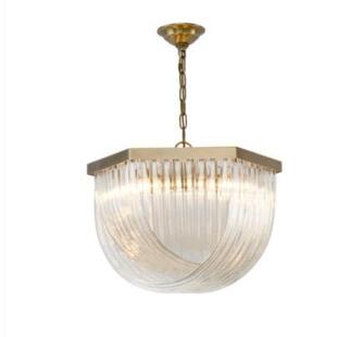 澳洲SAA标准高端工程别墅家居客厅卧室书房个性玻璃弯管吊灯