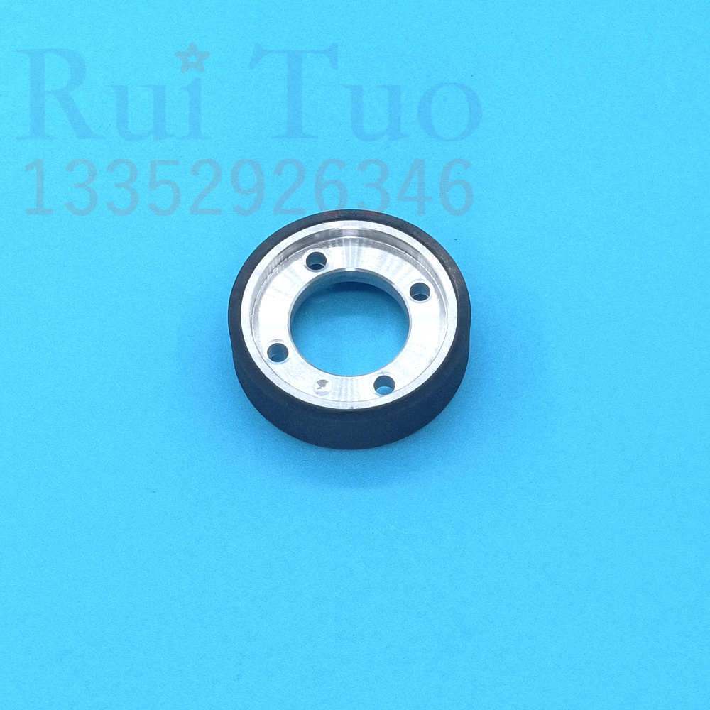 CD74 XL75 CD102收纸皮带轮 带刺轴承轮 皮带轮架 海德堡收纸胶轮