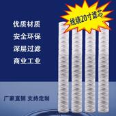 工业20寸绕线除尘棉线式 机滤芯 滤芯保安过滤器PCB板材电镀厂冲版