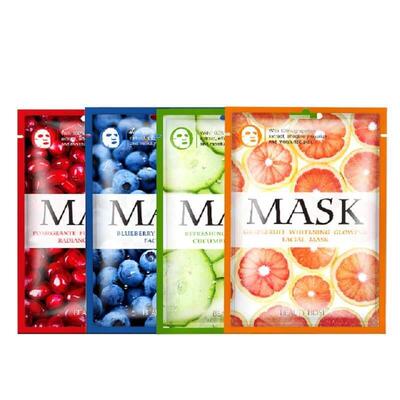 Face Mask Natural Fruit Plant Moisturizing Oil-Control Blueb