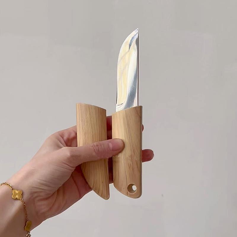 【厨房好物】厨房水果刀高锰钢开刃家用削皮刀高档精品迷你小刀