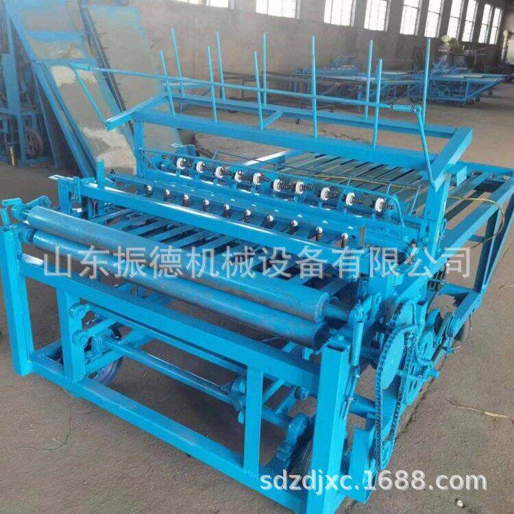 全自动2米宽稻草编织机大型芦苇麦秆草帘机大棚保温卷帘机厂家