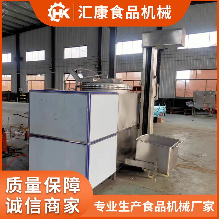 汇康机械食品泥高速搅浆机 虾滑 卧式真空打浆机打料均匀价格优惠