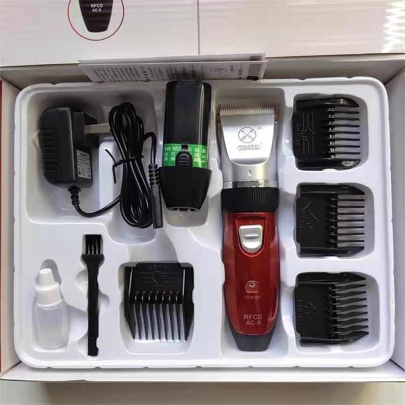 新款AC8电推剪剃发充插两用理髲器充电式电推剪家用理髲店用