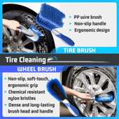 细洗车刷15爆毂款 轮清洁刷组节刷缝隙刷头洗车 汽车15件套清洁套装
