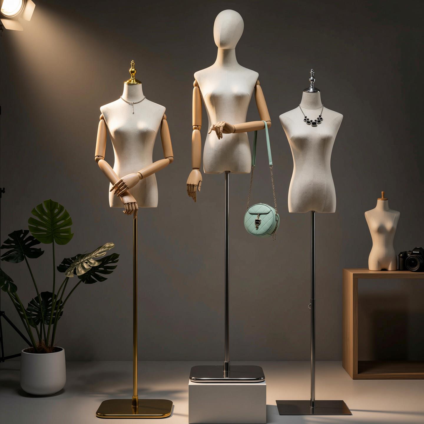 服装店模特道具女半身婚纱假人体韩版女装店模特架子展示架全身