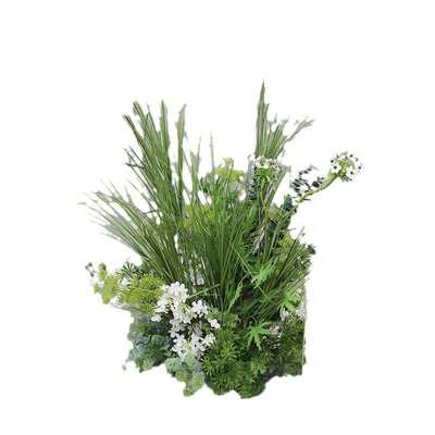 造景花艺森系地排花路引仿真花绿植道具装饰婚礼布置假花婚庆花排