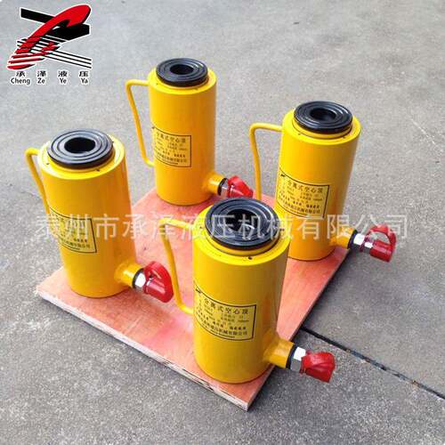 RCH系列液压空心千斤顶专业供应中空式千斤顶单作用柱塞千斤顶