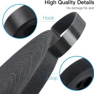 5Meter Loop Adhesive Reusable Self Ties Cable Roll Bundle