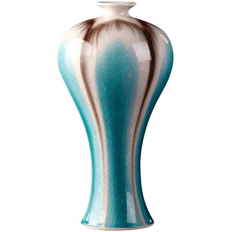 插花创意摆件小花奢景德镇陶瓷器家居轻瓶客厅窑变装饰品桌面复古,家居饰品,花瓶,淘宝优惠券,粉丝福利购,淘宝优惠卷