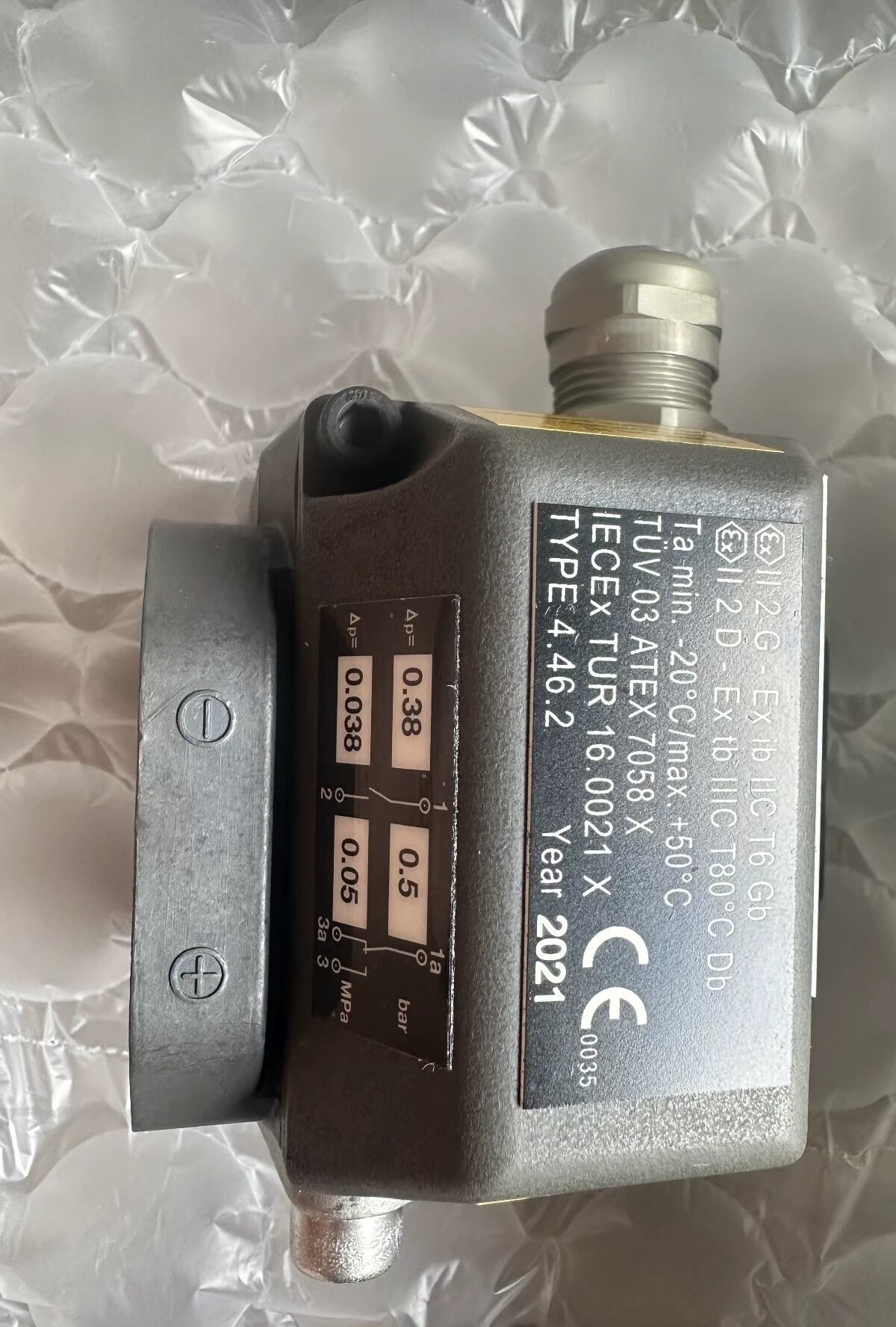 【全新】压力传感器TYPE 4.46.2，2021年生产，带