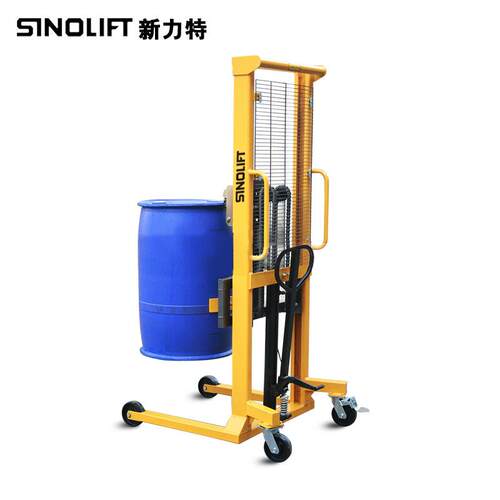 桶直角液HRU压油搬运车 单人作油桶操装卸车 T400AD/DT400A-1