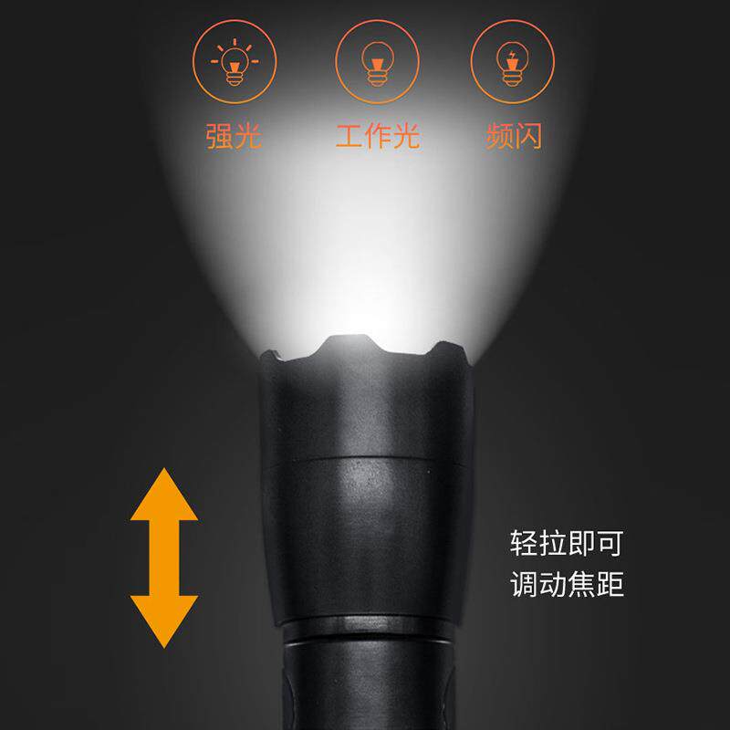 BNW6焦012便携防爆强光灯磁吸式防转角水防爆手电筒式LED可调手电