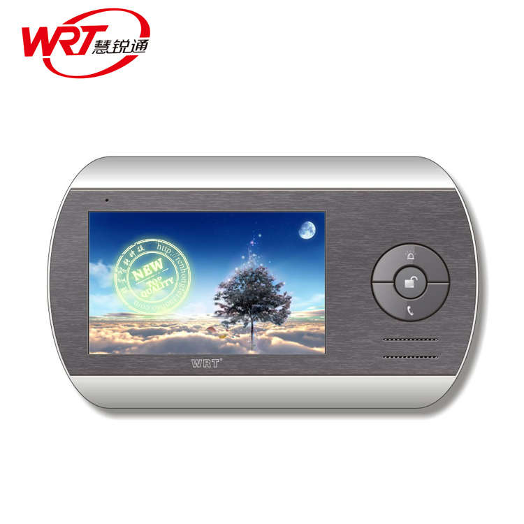 WRT/慧锐通智能楼宇可视对讲4.3寸彩色室内分机A6S-801ZCD8S43