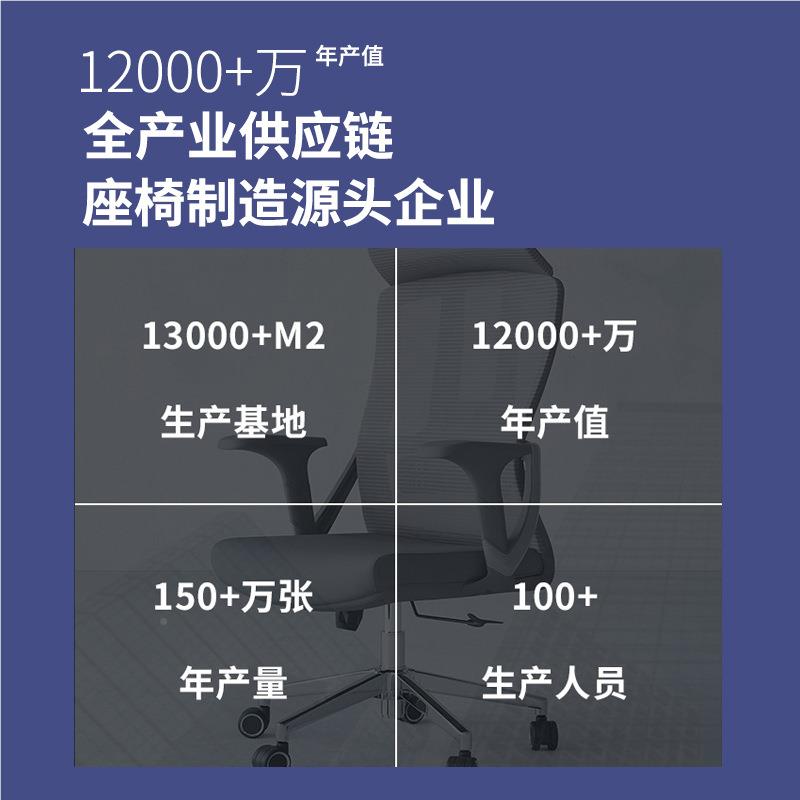 人板体工学椅懒办公SK-1108转椅电脑椅午休躺椅会议久坐人子塑料