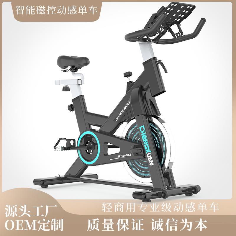 家用室内健身车动感单车家用型超静音运动自行车磁控智能动感单车
