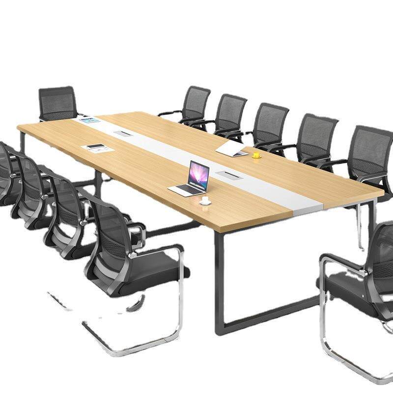 办公家具大小型办公会议桌长桌简约现代会议室培训桌椅组合长方形