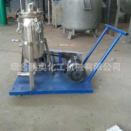 不锈钢过滤机 过滤用手推式不锈钢过滤机