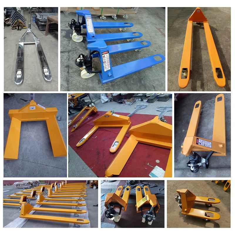 做制非标1吨吨吨5吨加长短窄低动手叉定加长车液压盘2头纸筒纱绲