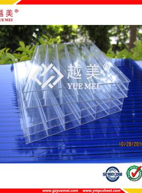 阳光板,6mm透明PC阳光板,颜色多样,尺寸2.1*6m