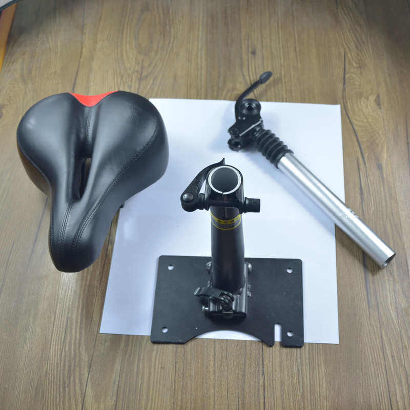 10寸电动滑板车座椅折叠减震车座8寸希洛普升特通用加装座子