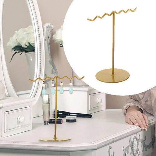Earring Display Stand Black Decorative Tray Organizer