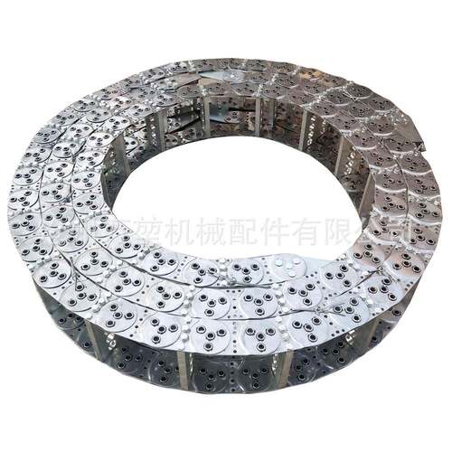 供应钢制拖链不锈钢拖链TL125I型钻孔机床穿线拖链TL125II钢拖链