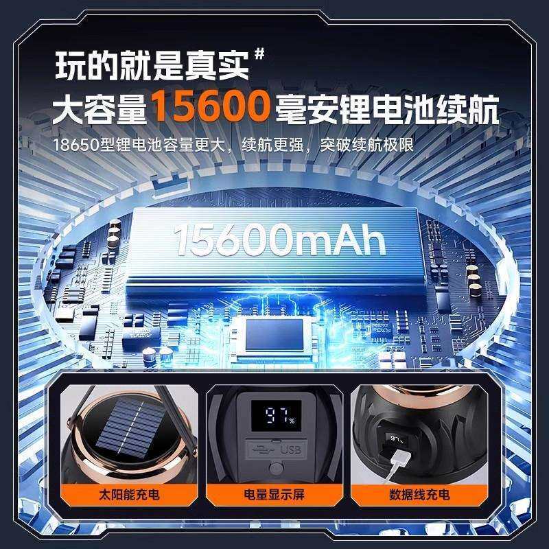 太阳能户外灯露营灯家用停电应急灯地摊夜市摆摊超亮充电照明灯泡