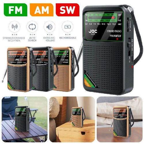 Portable Mini FM AM SW Full Band Radio Best Reception