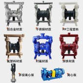 pvdf泵气动qby氟k25化工隔膜泵泵隔膜耐腐蚀塑料型气动隔膜 批发