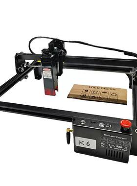 新款激光雕机台式小切割全刻自动型金属木革竹DJS皮叶子DIY雕刻机