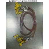 真空法兰连接器真空法兰热电偶KF16KF25KF40馈通法兰温度传感器