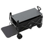 露营车手推车野餐野营折叠推车户外旅行营地车摆摊收纳小拖车