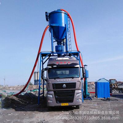 山东水泥散灰装车气力输送机罗茨风机负压式气力吸灰机