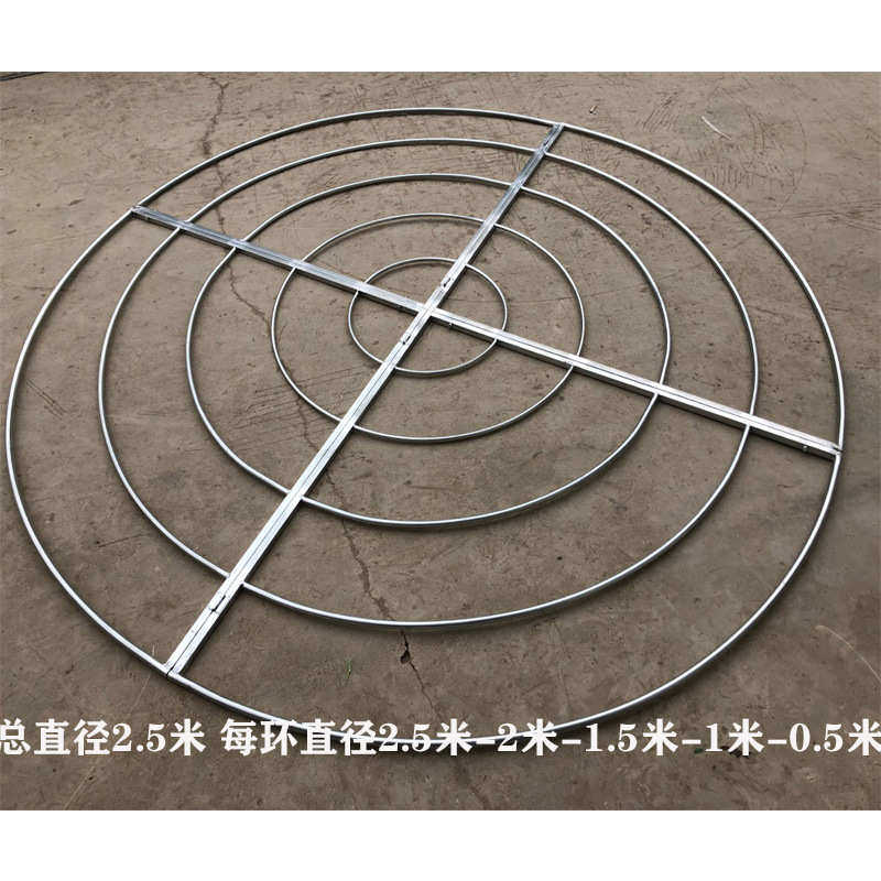 婚庆吊顶线婚礼用品布置圆环摩天轮装饰帘 道具铁 圆环五层艺圆环