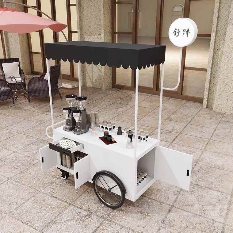 销车摊车移小推摆车XDN夜市餐车花车商场摊位早促餐车动多功能展