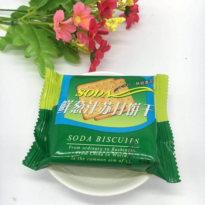 上海特产 三牛食品 鲜葱汁苏打饼干 干办公室茶点休闲 食品独立小