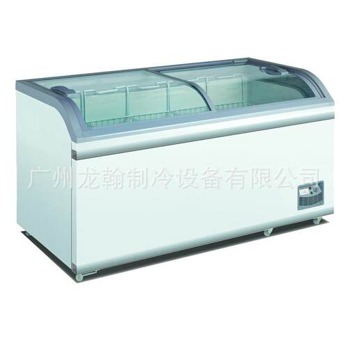 玻璃岛柜冰柜商用大容量组合柜卧式冷冻柜展示柜超市冷柜