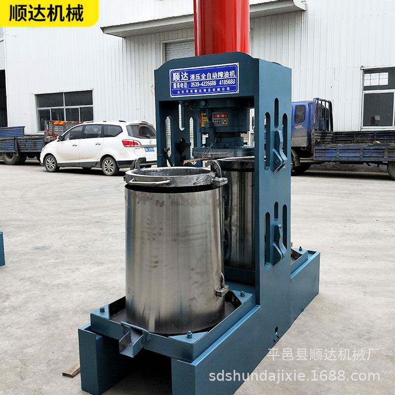 商用花生油大豆榨油机油坊新型自动螺旋菜籽榨油机冷热两用榨油机