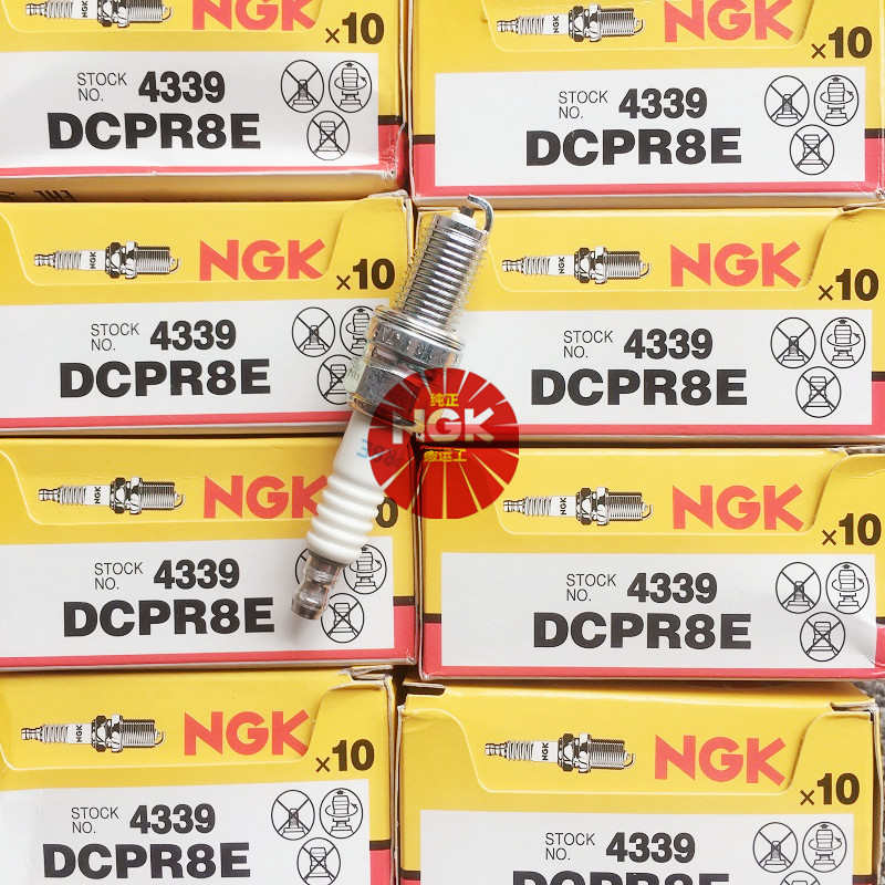庞巴迪 西渡 摩托艇 船外机 哈雷KTM 进口NGK DCPR8E 4339火花塞