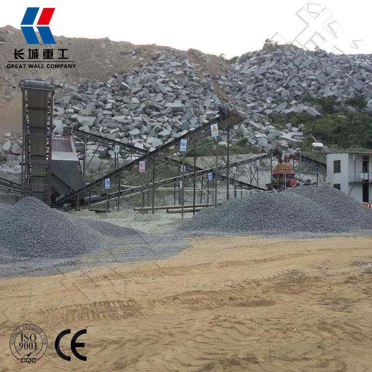 郑州石灰石破碎生产线厂家长城重工石料生产新免费设计安装调试