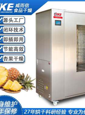 菠萝凤梨水果热带水果烘干机热风干燥设备家用商用干燥食品烘箱