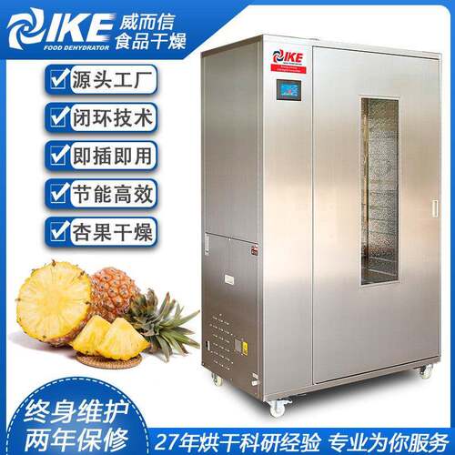 菠萝凤梨水果热带水果烘干机热风干燥设备家用商用干燥食品烘箱