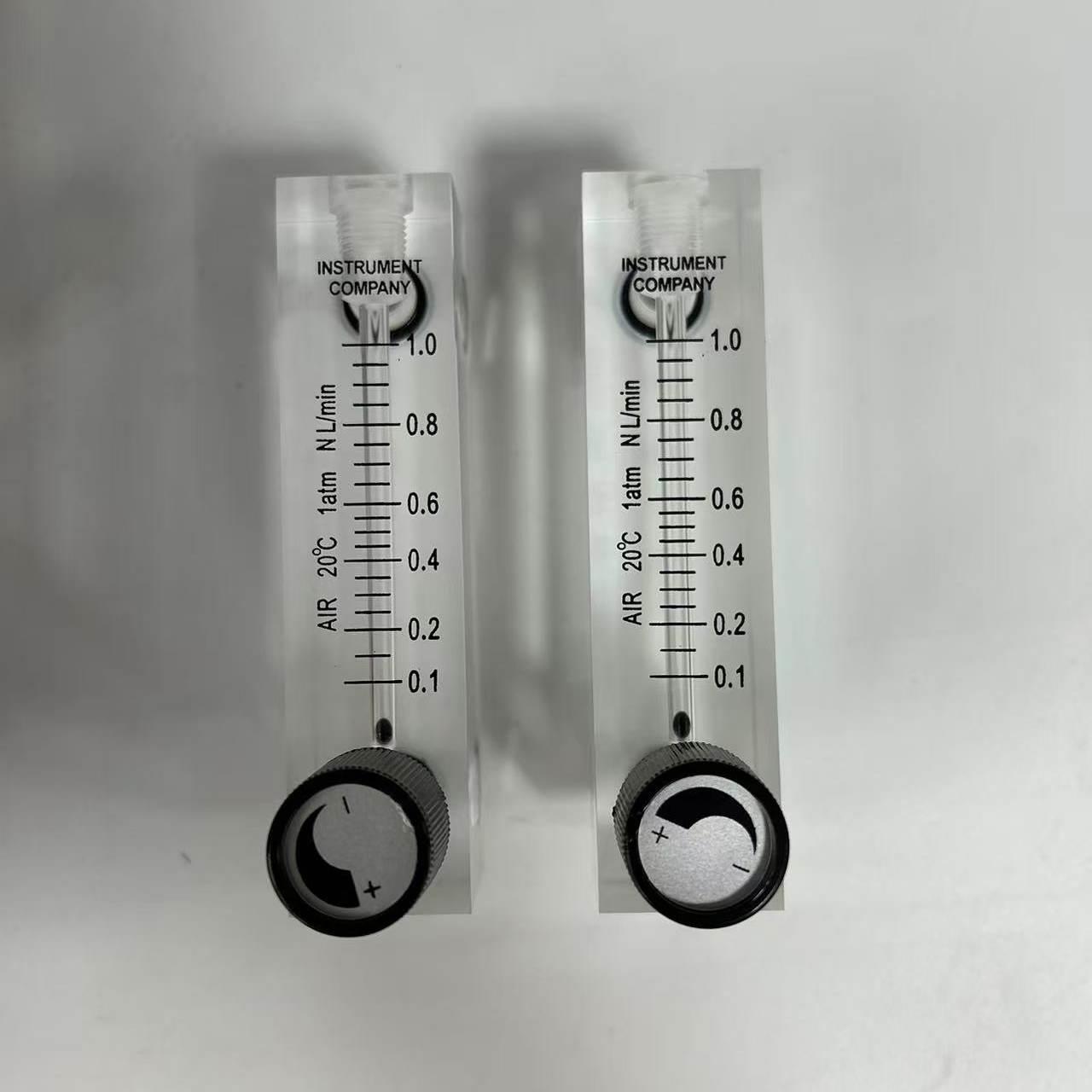 LZM-4T/6T/15T有机玻璃面板式浮子管子流量计液水空气氮氧LZT-M15